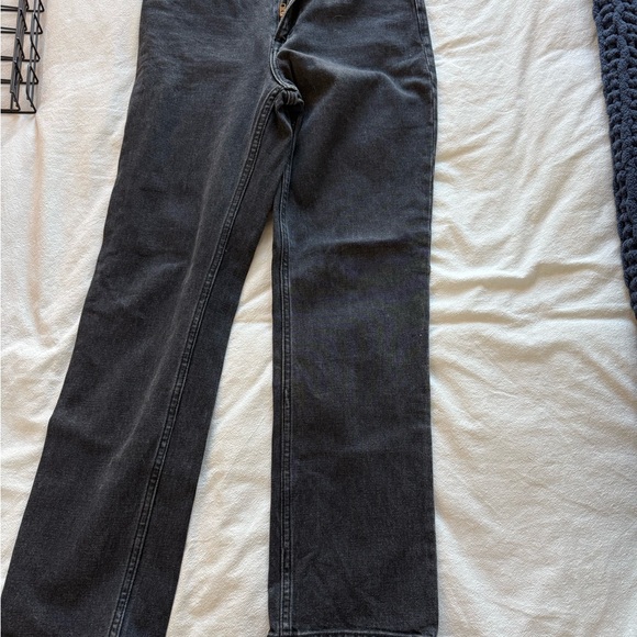 Abercrombie Ankle Straight ultra high rise jeans sz 27/L - Picture 9 of 11